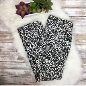 Ann Taylor, Modern Fit, Cheetah print Jeans